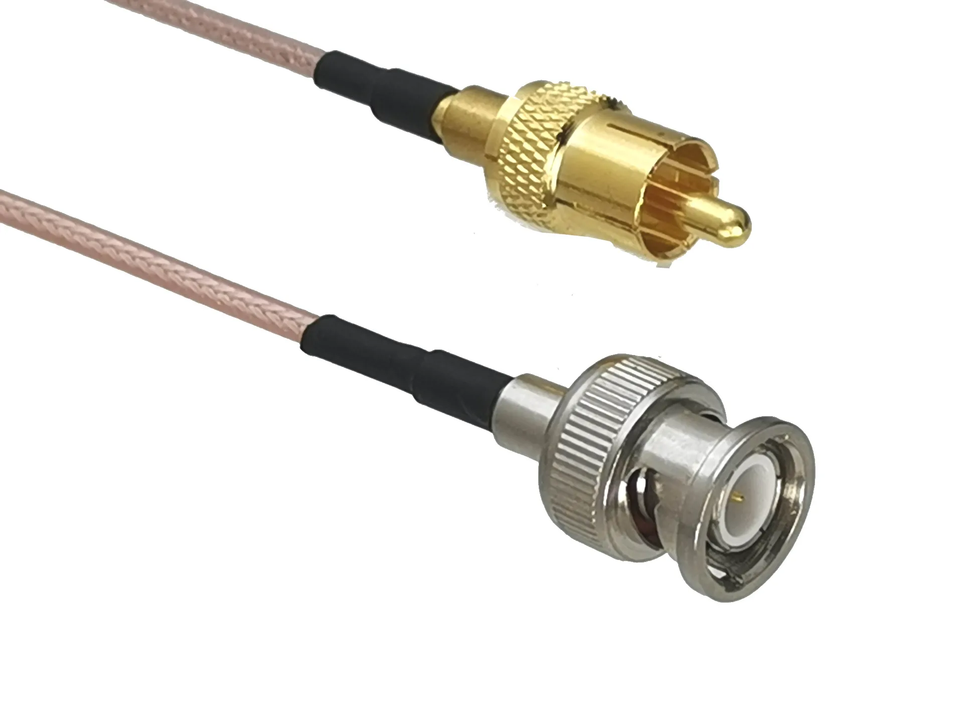 RG316 BNC штекер к RCA ТВ штекер кабель TTVXO 4 дюйма ~ 10 м 
RG316 BNC штекер к RCA ТВ штекер кабель TTVXO 4 дюйма ~ 10 м