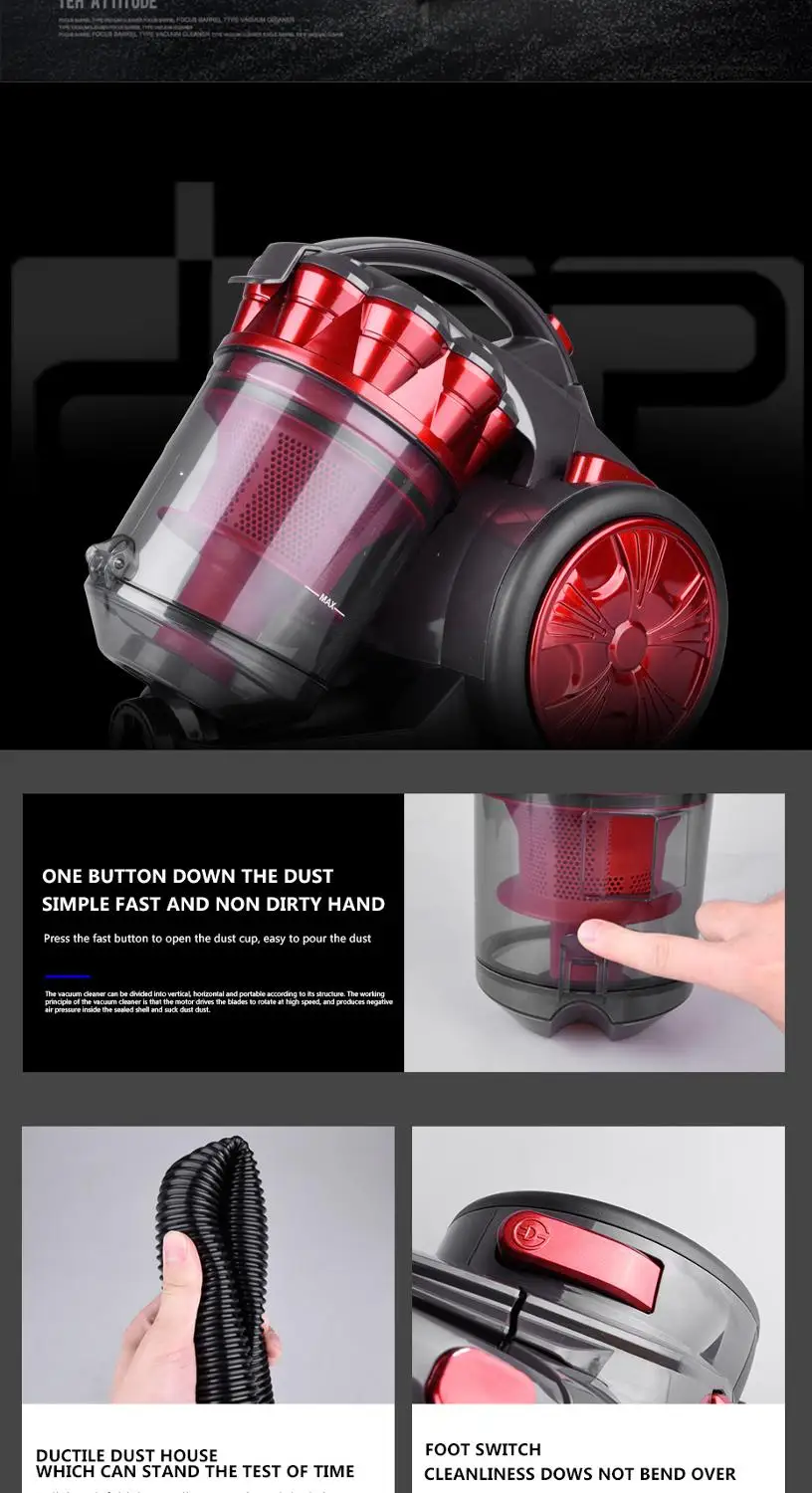 New vacuum large suction vacuum cleaner, low noise, quiet, super high power vacuum cleaner, household horizontal dry mites
New vacuum large suction vacuum cleaner, low noise, quiet, super high power vacuum cleaner, household horizontal dry mites