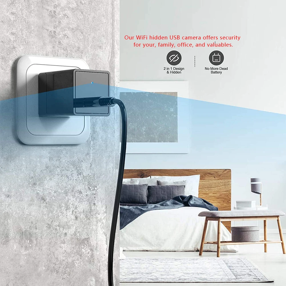 HD1080P USB Chargers Mini Camera Espia Wireless Portable Camera Security Video Recorder Baby Camcorder Motion Detect Monitor Cam
HD1080P USB Chargers Mini Camera Espia Wireless Portable Camera Security Video Recorder Baby Camcorder Motion Detect Monitor Cam