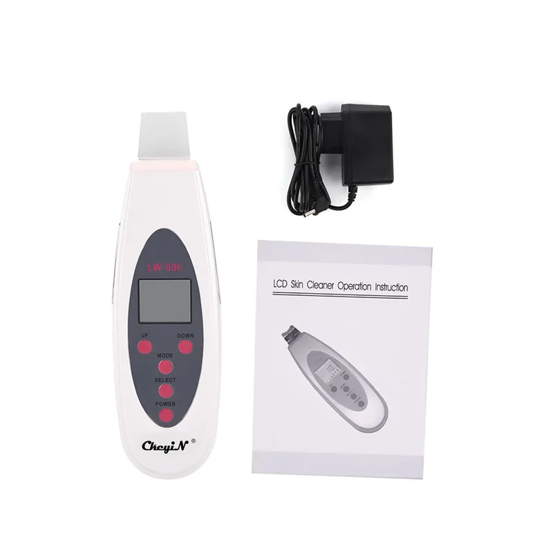 Electric Face Deep Cleansing Skin Scrubber Ultrasonic Vibration Dead Skin Scraper Skin Tightening Wrinkle Remover LCD Display 31
Electric Face Deep Cleansing Skin Scrubber Ultrasonic Vibration Dead Skin Scraper Skin Tightening Wrinkle Remover LCD Display 31