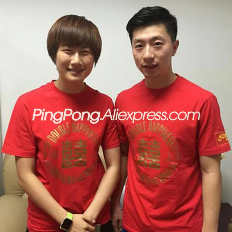 Футболка DHS Xi для STAR Ma Long Wang Hao футболки настольного тенниса рубашки одежда пинг