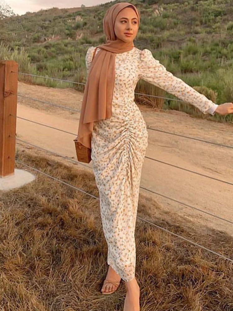 Muslim Fashion Hijab Dress Printed Abayas for Women Turkish Dresses Dubai Abaya Islam Clothing Musulman De Mode Vestidos Largos 
Muslim Fashion Hijab Dress Printed Abayas for Women Turkish Dresses Dubai Abaya Islam Clothing Musulman De Mode Vestidos Largos