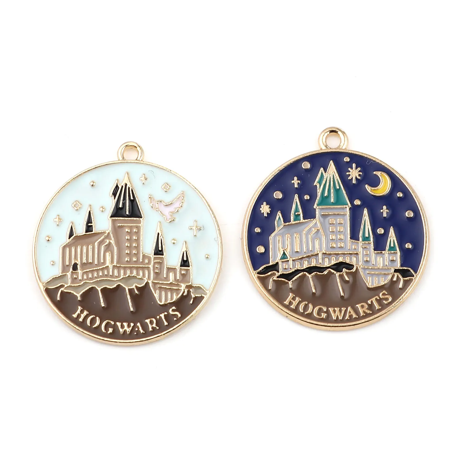 5 PCs Fairy Tale Charms Castle Pendant Multicolor Enamel Pendants DIY Jewelry Making Accessories Golden Metal Pendants 28x25mm
5 PCs Fairy Tale Charms Castle Pendant Multicolor Enamel Pendants DIY Jewelry Making Accessories Golden Metal Pendants 28x25mm