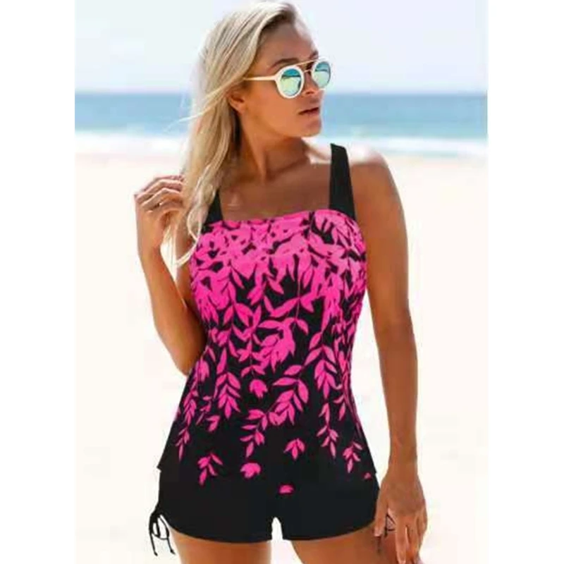 Бразильское бикини, Женский Топ с подкладкой и принтом листьев + однотонные шорты на шнуровке с высокой талией, бикини из двух предметов, бра... 
Бразильское бикини, Женский Топ с подкладкой и принтом листьев + однотонные шорты на шнуровке с высокой талией, бикини из двух предметов, бра...