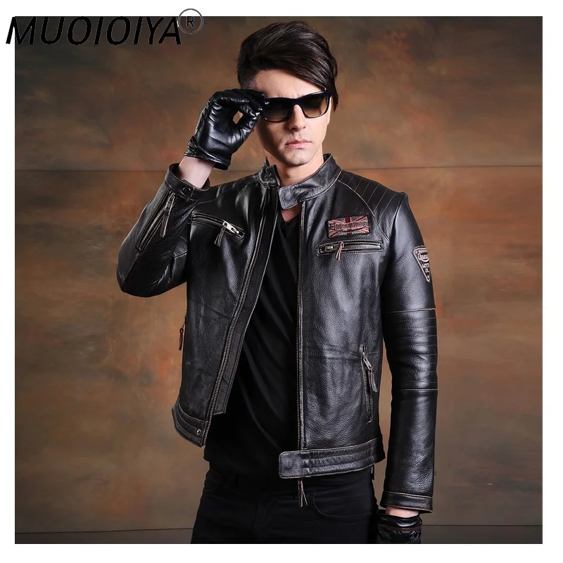 Free shipping.Classic style mens cowhide coat,motor biker leather Jackets,man black genuine Leather jacket.homme slim,cool,sales
Free shipping.Classic style mens cowhide coat,motor biker leather Jackets,man black genuine Leather jacket.homme slim,cool,sales
