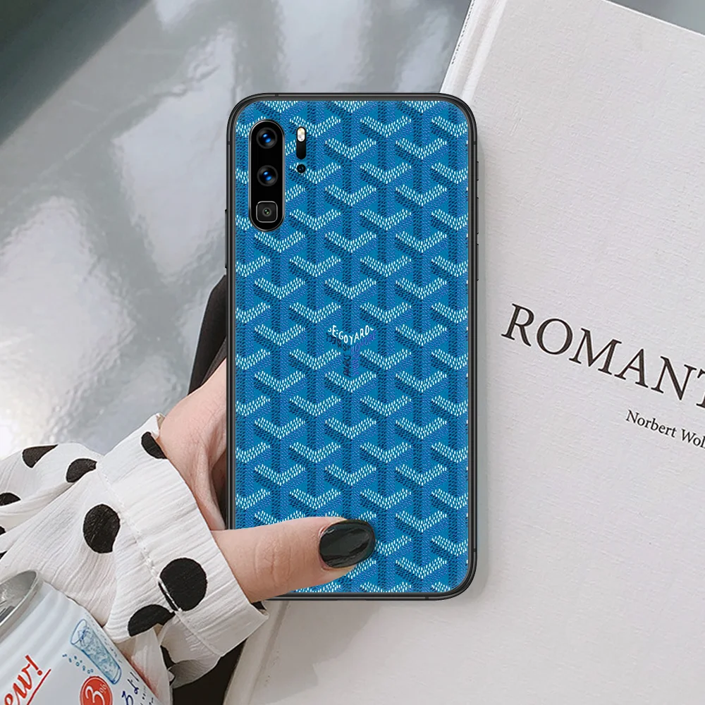Goyard Designs Luxury Fashion Brand Phone Case For Huawei P Mate Smart 10 20 30 40 Lite Z 2019 Pro black Bumper Pretty Funda
Goyard Designs Luxury Fashion Brand Phone Case For Huawei P Mate Smart 10 20 30 40 Lite Z 2019 Pro black Bumper Pretty Funda