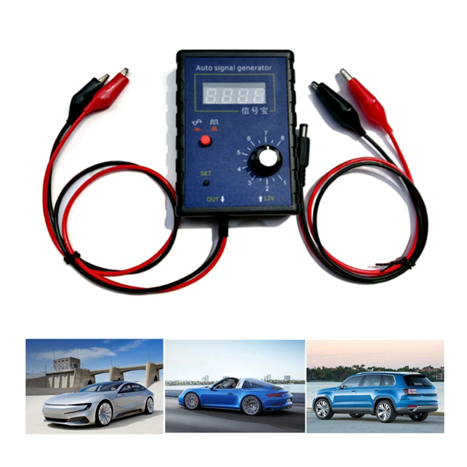 1X Portable Auto Vehicle Signal Generator Car Hall Sensor and Crankshaft Position Sensor Signal Simulator Meter 2Hz to 8KHz
1X Portable Auto Vehicle Signal Generator Car Hall Sensor and Crankshaft Position Sensor Signal Simulator Meter 2Hz to 8KHz