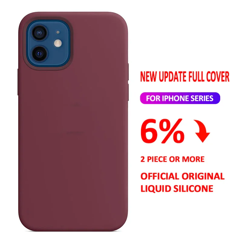 Phone full cover Liquid Silicone Case For i Phone 11 12 pro XS Max XR X Cases for i Phone 7 8 plus 6 6S SE 2022 Full Cover
Phone full cover Liquid Silicone Case For i Phone 11 12 pro XS Max XR X Cases for i Phone 7 8 plus 6 6S SE 2022 Full Cover