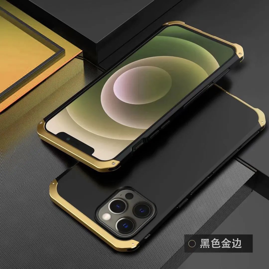 Luxury Shockproof Armor Metal Case For iPhone 12 Pro Max Case Hard Aluminium PC Back Cover Phone Case For iPhone 12 Mini
Luxury Shockproof Armor Metal Case For iPhone 12 Pro Max Case Hard Aluminium PC Back Cover Phone Case For iPhone 12 Mini