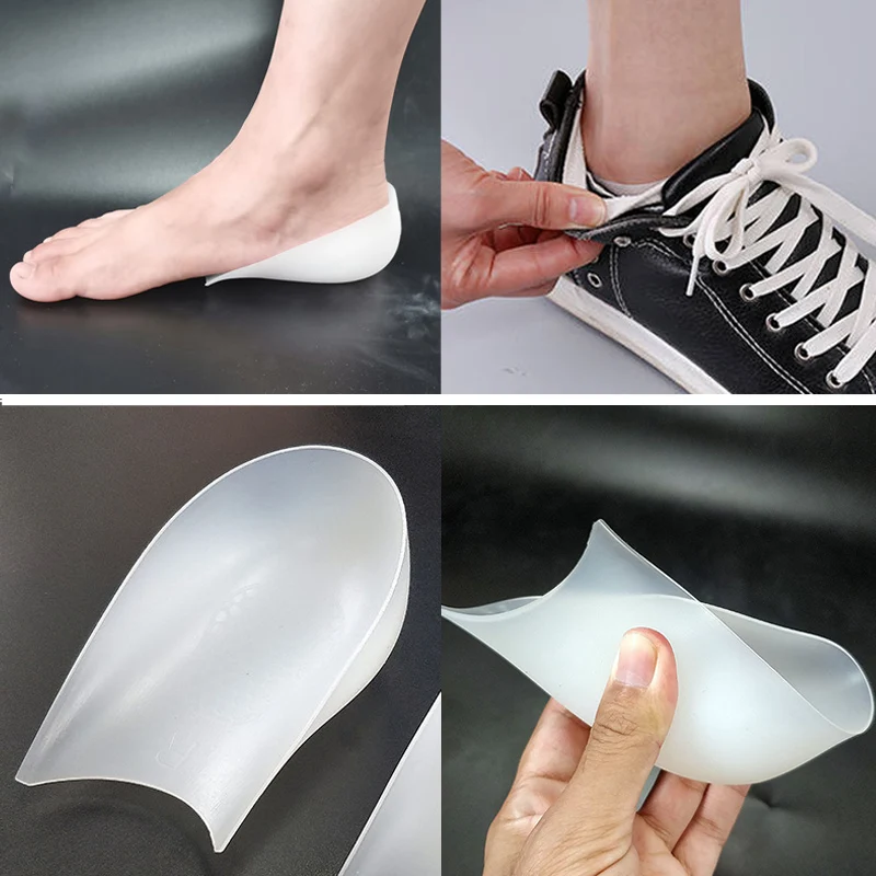 Hot 1 Pair Invisible Height Lift Heel Pad Liners Increase Insole Shock-absorbing Silicone t6
Hot 1 Pair Invisible Height Lift Heel Pad Liners Increase Insole Shock-absorbing Silicone t6
