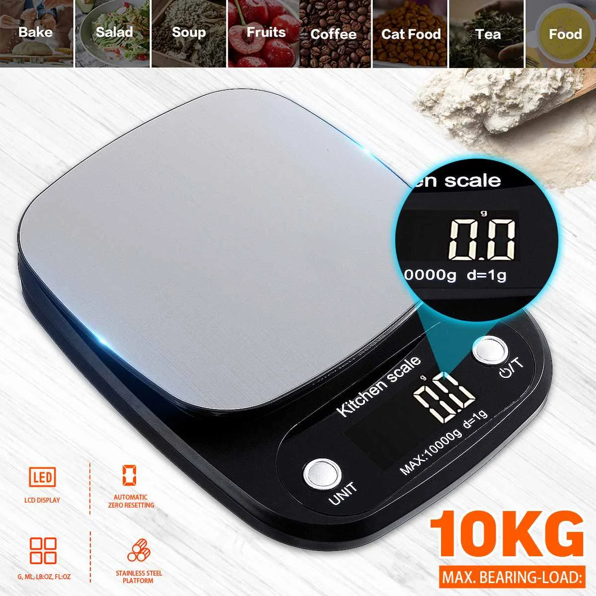 Точность 1 г и 10 кг, ЖК-дисплей, цифровая фотография, электронная фотография с функцией тарирования, измерительные инструменты
Точность 1 г и 10 кг, ЖК-дисплей, цифровая фотография, электронная фотография с функцией тарирования, измерительные инструменты