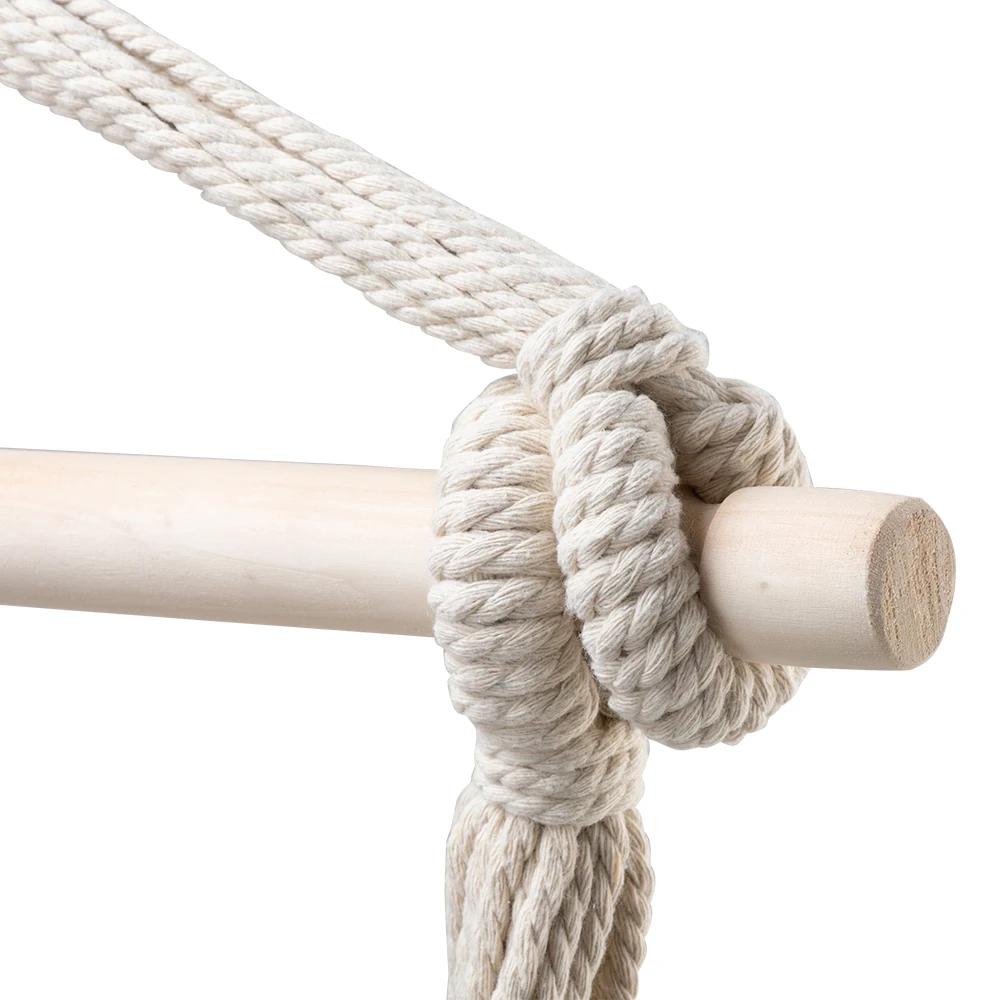 Distinctive Cotton Canvas Hanging Rope Chair with Pillows Beige Child/Adult Hammock Chair Swing Seat Large New Arrival
Distinctive Cotton Canvas Hanging Rope Chair with Pillows Beige Child/Adult Hammock Chair Swing Seat Large New Arrival