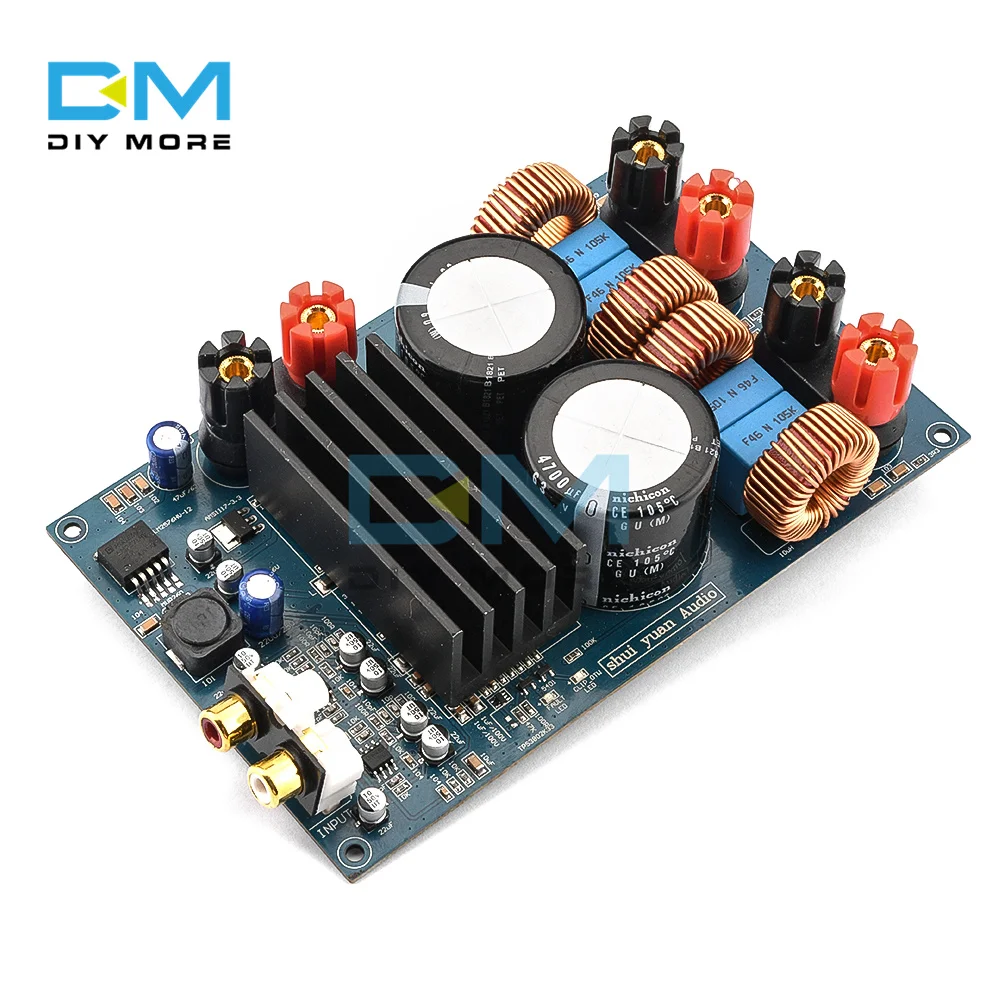 TPA3255 2.0 Digital Amplifier Board Strong High Power 300W + 300W Class D o Digital Amplifier Board DC 24-48V
TPA3255 2.0 Digital Amplifier Board Strong High Power 300W + 300W Class D o Digital Amplifier Board DC 24-48V