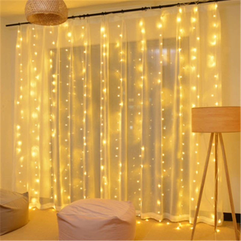 3M LED USB Power Remote Control Curtain Fairy Lights Christmas Garland Lights LED String Lights Party Garden Home Wedding Decor
3M LED USB Power Remote Control Curtain Fairy Lights Christmas Garland Lights LED String Lights Party Garden Home Wedding Decor