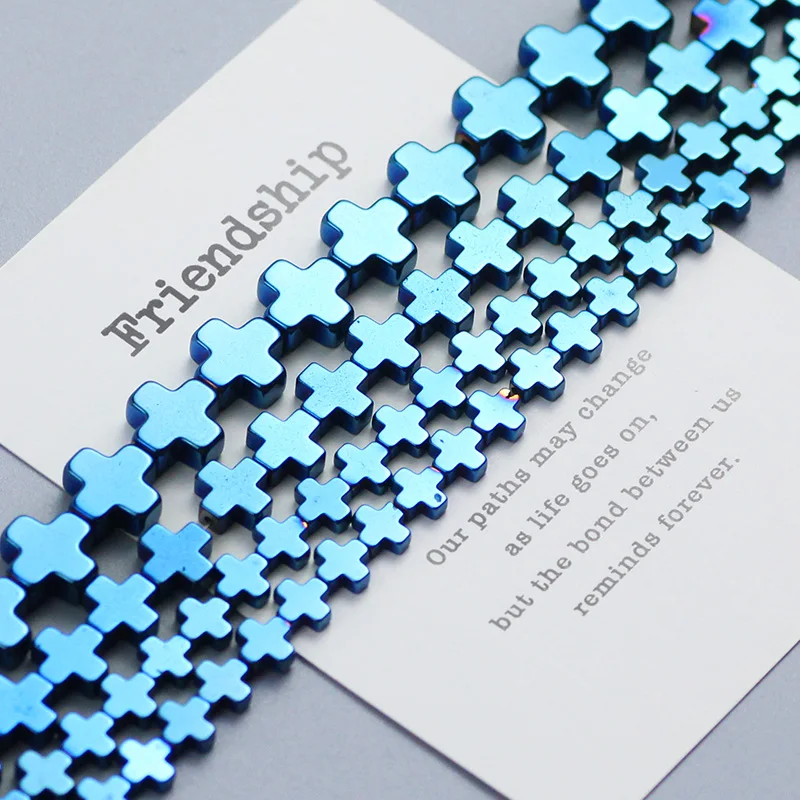 Natural Stone Blue Cross Hematite Beads 6/8/10mm Spacers Loose Beads For Jewelry Making Diy Bracelets Necklace Accessories 15''
Natural Stone Blue Cross Hematite Beads 6/8/10mm Spacers Loose Beads For Jewelry Making Diy Bracelets Necklace Accessories 15''