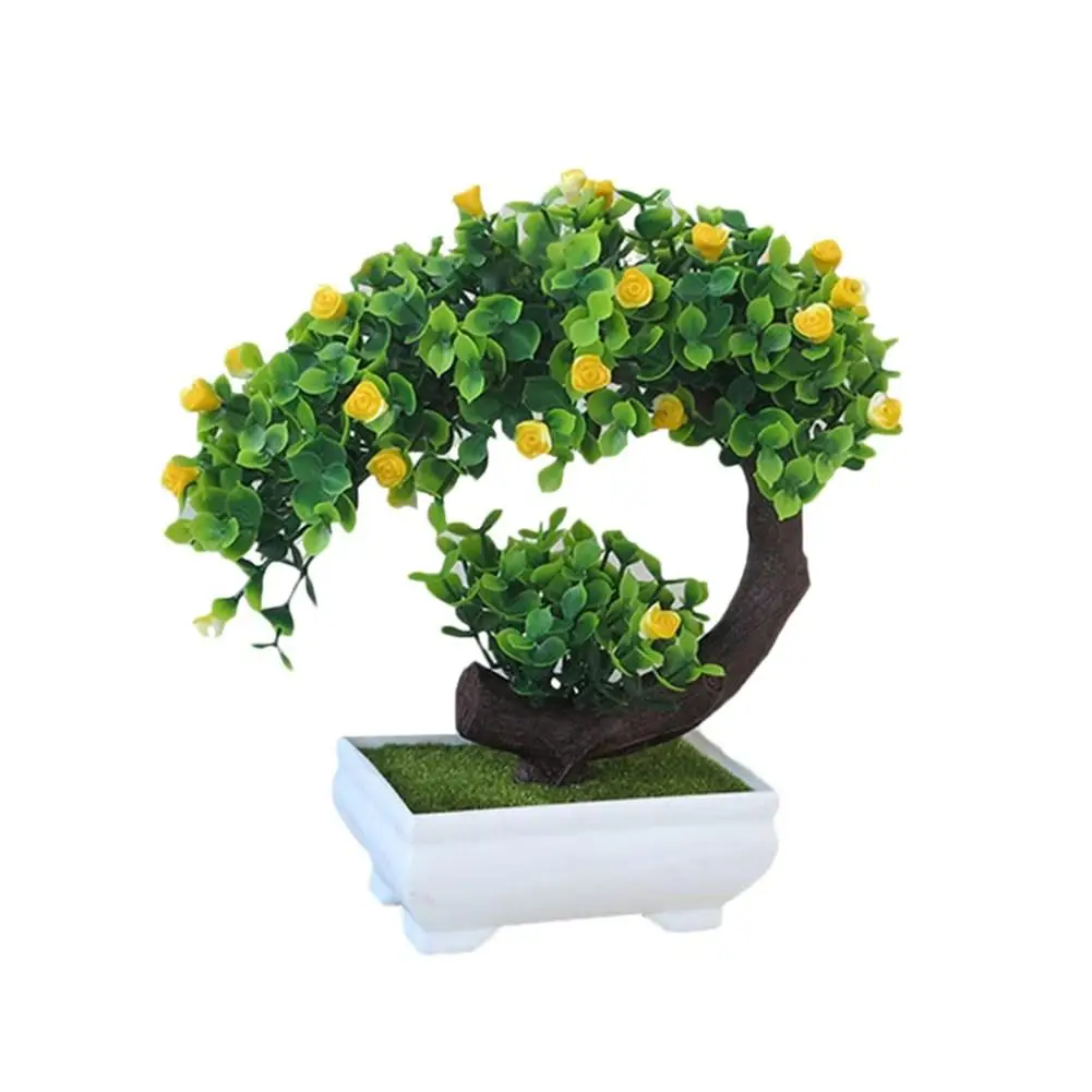 Artificial Plants Potted Bonsai Green Small Tree Plants Fake Flowers Potted Ornaments for Home Garden Decor Party Hotel Decor
Artificial Plants Potted Bonsai Green Small Tree Plants Fake Flowers Potted Ornaments for Home Garden Decor Party Hotel Decor