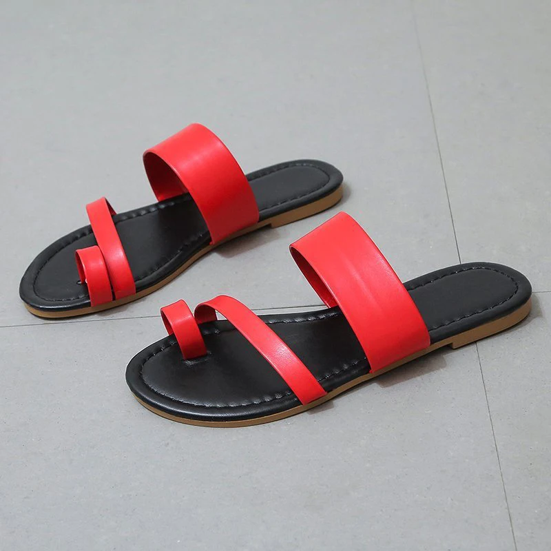 Thong Slippers Dropshipping Clip Toe Sandals Women's Beach Slides Flats Shoe Female Summer Women Slippers PU Leather Ladies
Thong Slippers Dropshipping Clip Toe Sandals Women's Beach Slides Flats Shoe Female Summer Women Slippers PU Leather Ladies