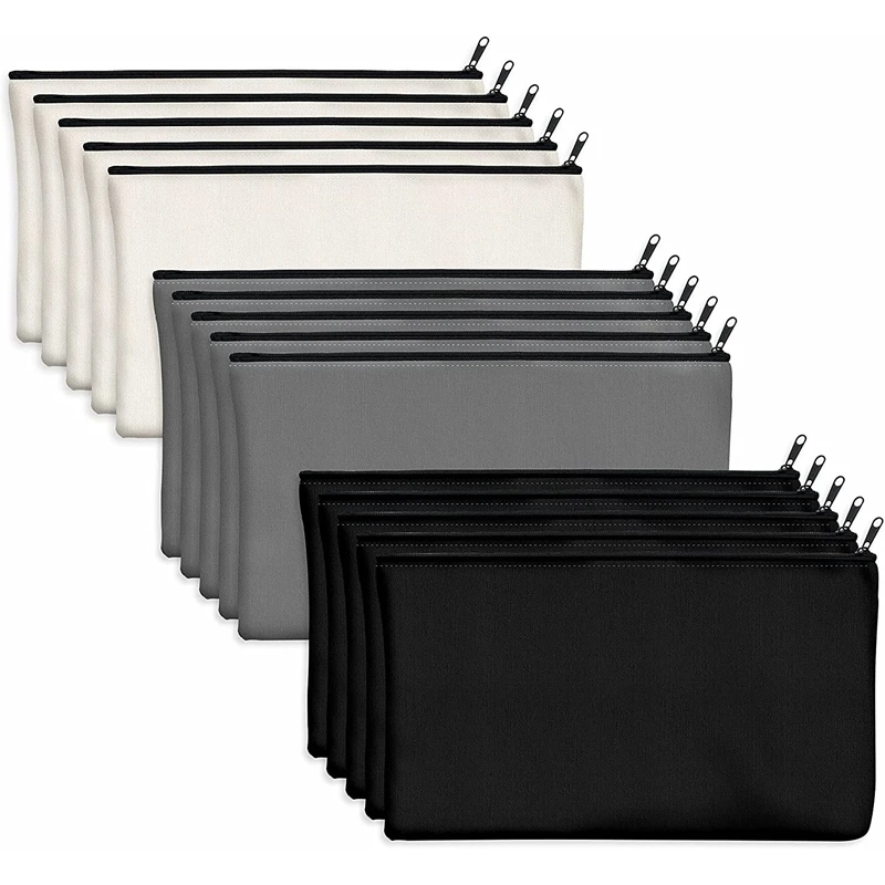 Blank Cotton Canvas DIY Craft Zipper Bags Pouches Pencil Case for Makeup Cosmetic Toiletry Stationary Storage
Blank Cotton Canvas DIY Craft Zipper Bags Pouches Pencil Case for Makeup Cosmetic Toiletry Stationary Storage
