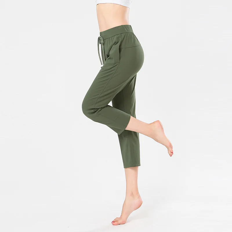 Pure color casual loose Yoga Calf-Length Pants Women Leggings Outerdoor Running GYM Breathable Harlan Sweatpants summer JK22
Pure color casual loose Yoga Calf-Length Pants Women Leggings Outerdoor Running GYM Breathable Harlan Sweatpants summer JK22