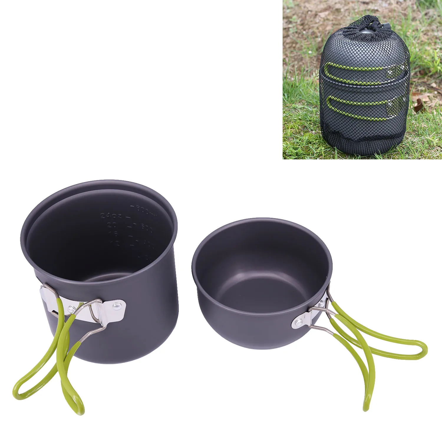 ​camping Cookware With Folding Handles Durable Non-stick Cookwares Pot Bowl Set Outdoor Hiking Camping Cooking Accessories
​camping Cookware With Folding Handles Durable Non-stick Cookwares Pot Bowl Set Outdoor Hiking Camping Cooking Accessories
