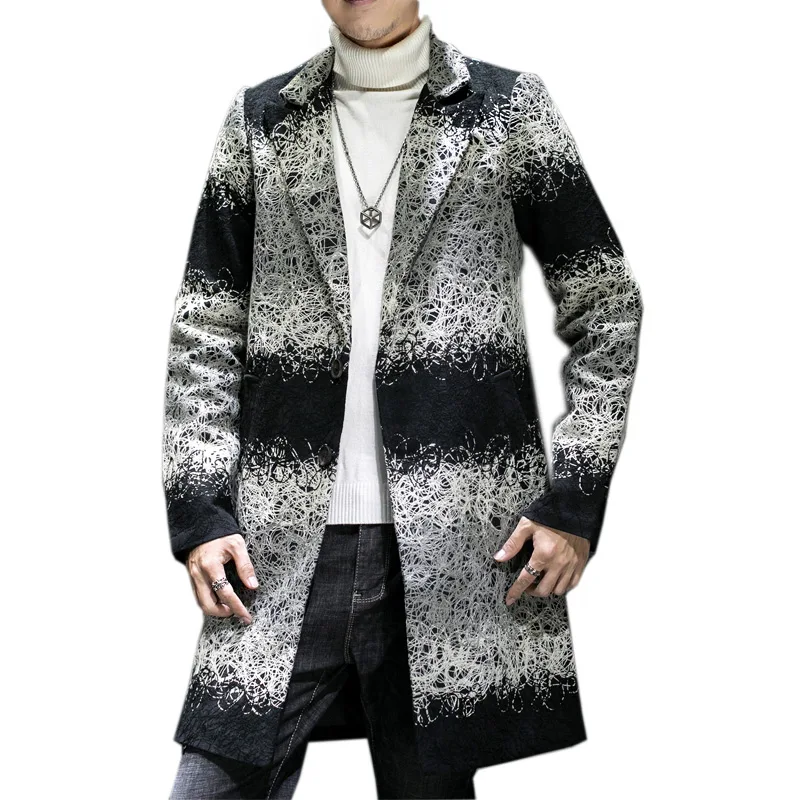 New Trench Coat Men Fashion Autumn Jacket Casual Long Wool Coat Men Windbreaker Coats Trench Outerwear Overcoat Jackets
New Trench Coat Men Fashion Autumn Jacket Casual Long Wool Coat Men Windbreaker Coats Trench Outerwear Overcoat Jackets