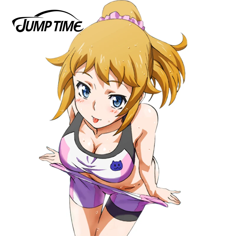 JumpTime 13 см x 8 2 короткая футболка с героями из японского аниме Gundam Build Fighters Хосино