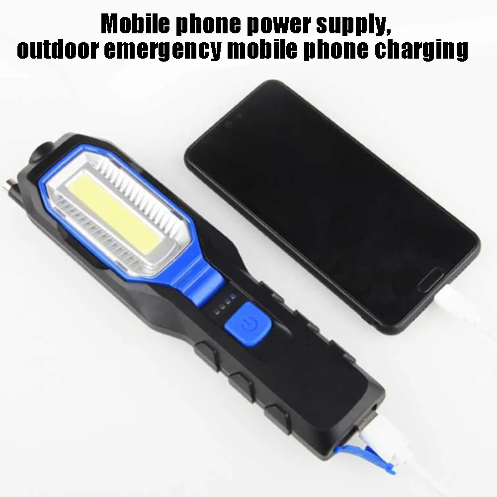 LED Work Light Powerful Portable Lantern Hook Magnet Camping Lamp COB USB Rechargeable 18650 Flashlight Torch Waterproof
LED Work Light Powerful Portable Lantern Hook Magnet Camping Lamp COB USB Rechargeable 18650 Flashlight Torch Waterproof