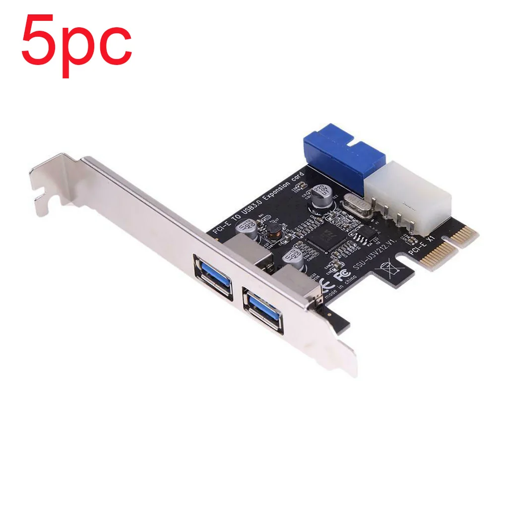 5pc USB3 PCI express adapter PCI e to USB 3.0 20pin converter controller 20 pin USB3.0 PCI-e PCI express hub Card adapter
5pc USB3 PCI express adapter PCI e to USB 3.0 20pin converter controller 20 pin USB3.0 PCI-e PCI express hub Card adapter