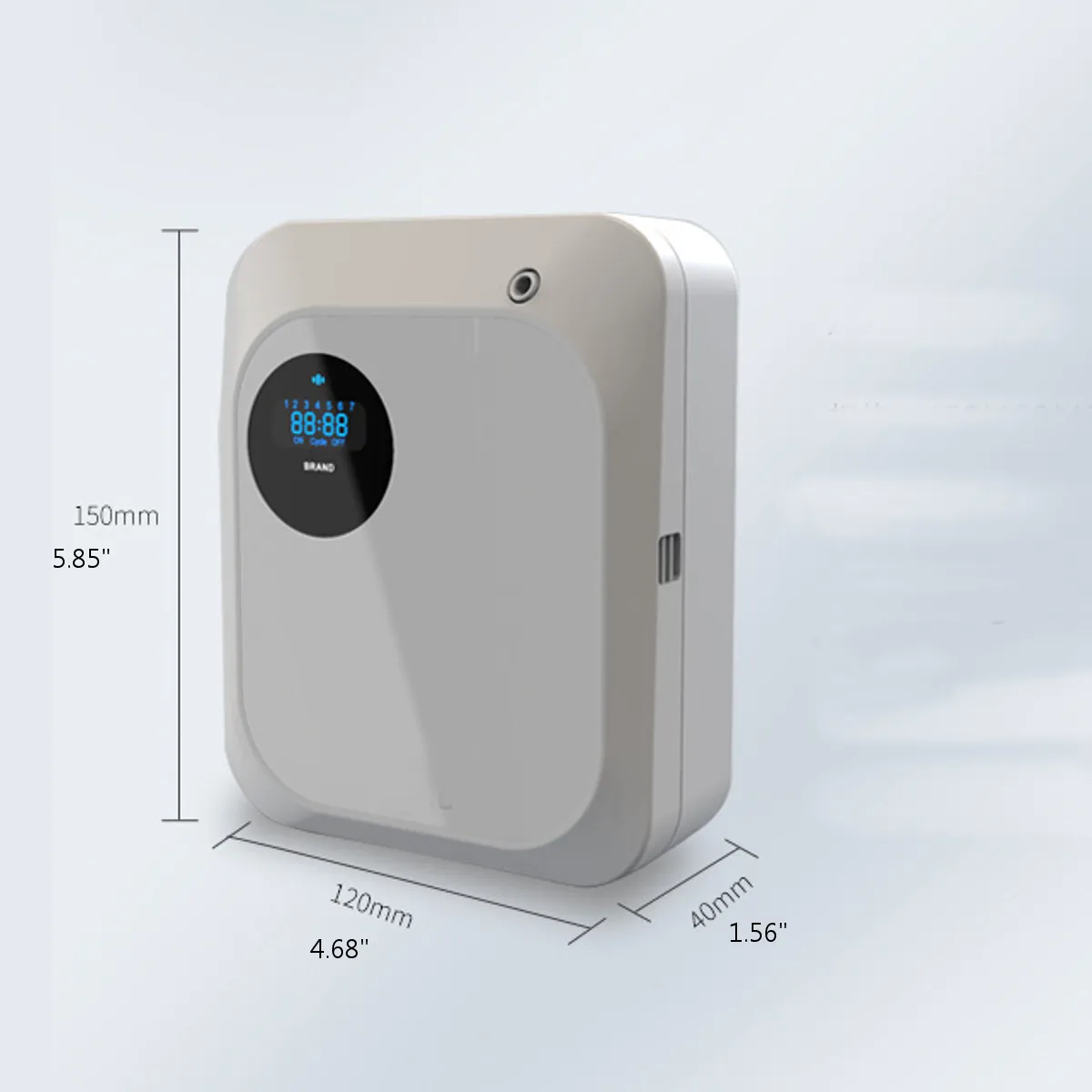 60ml Hotel Lobby Perfume Diffuser Machine Wall Mounted Aroma Nebulizer Air Purifier Scent Unit Dispenser Aroma System
60ml Hotel Lobby Perfume Diffuser Machine Wall Mounted Aroma Nebulizer Air Purifier Scent Unit Dispenser Aroma System