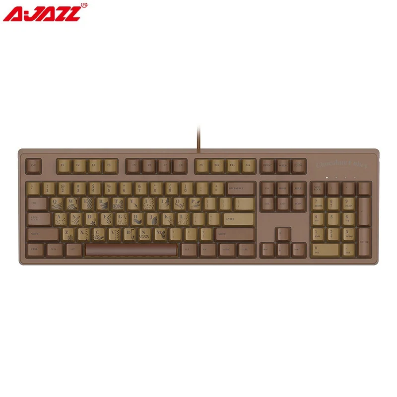 NEW Ergonomic PBT keycap Chocolate Mechanical Keyboard for Gamer/Office Computer Keyboard Gaming 104Keys Chocolate Keyboard
NEW Ergonomic PBT keycap Chocolate Mechanical Keyboard for Gamer/Office Computer Keyboard Gaming 104Keys Chocolate Keyboard