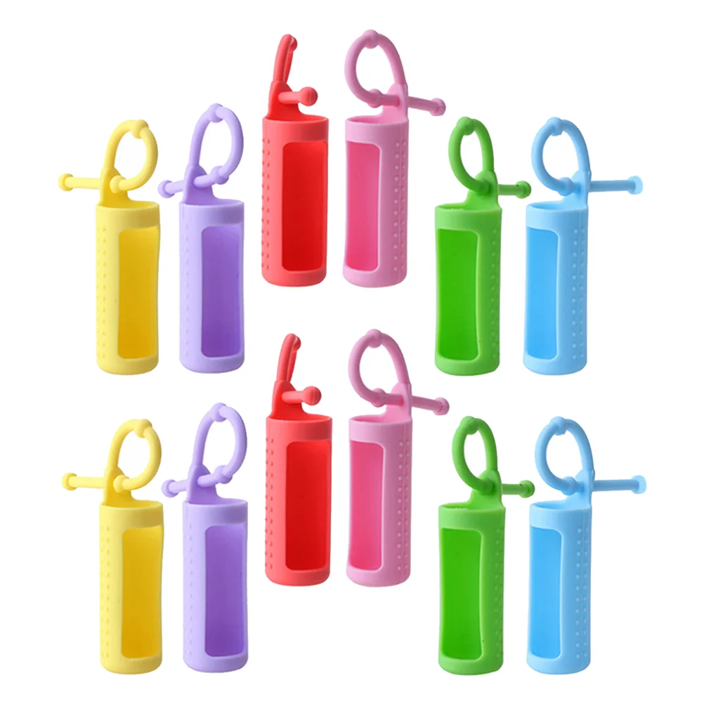 12Pcs Mini Bottle Protector Silicone Protector Essential Oil Bottle Protective Shell
12Pcs Mini Bottle Protector Silicone Protector Essential Oil Bottle Protective Shell