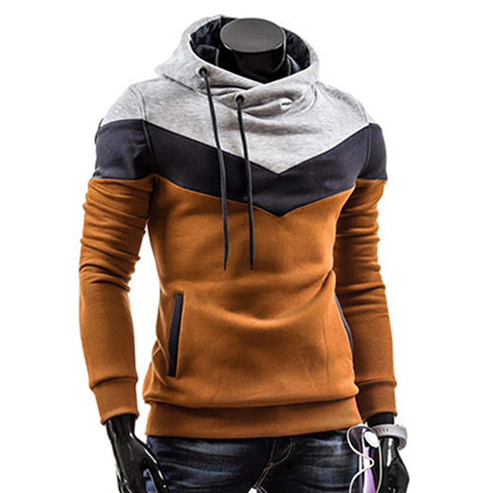 Fashion Men Hoodies Patchwork Autumn Winter Hooded Sweatshirt Long Sleeve Pullover Hoodie Sweatshirt sudaderas hombre
Fashion Men Hoodies Patchwork Autumn Winter Hooded Sweatshirt Long Sleeve Pullover Hoodie Sweatshirt sudaderas hombre