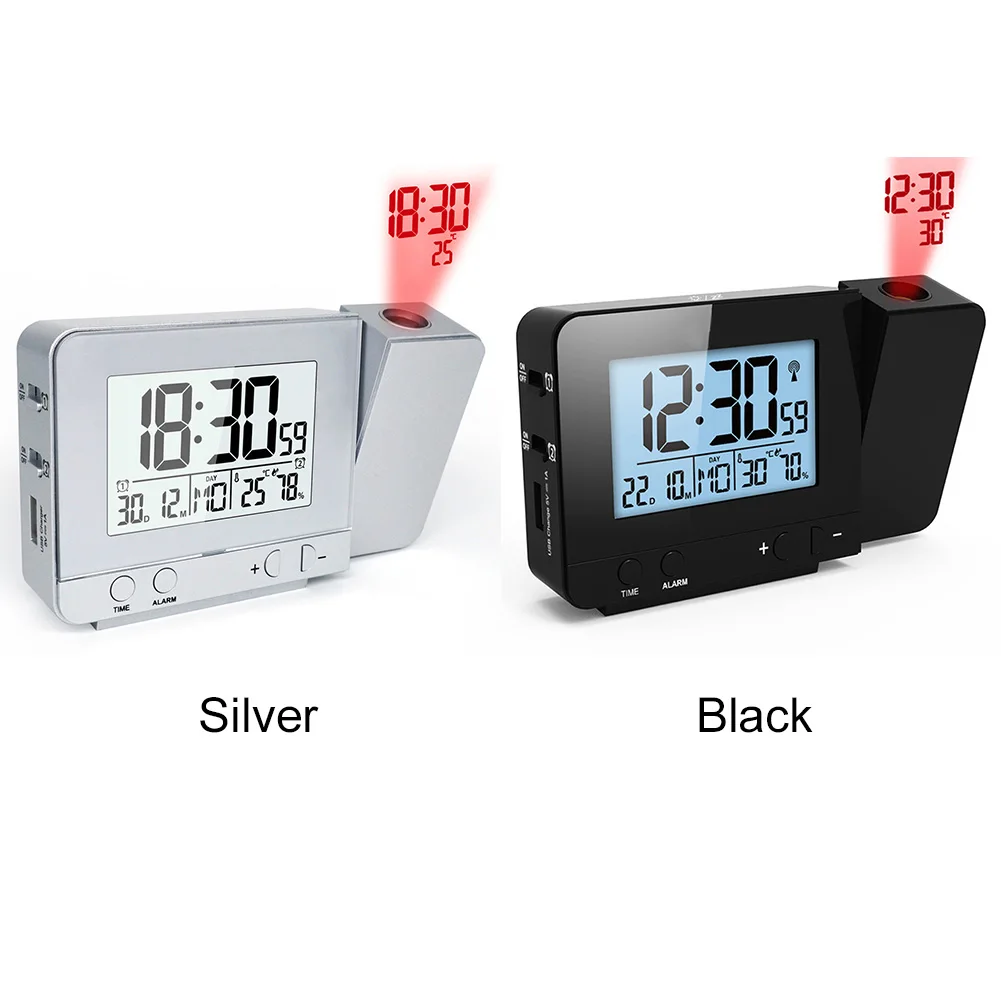Rotatable LED Display Snooze Function Date Alarm Clock With Temperature Digital Wake Up Backlight Multifunctional Projection
Rotatable LED Display Snooze Function Date Alarm Clock With Temperature Digital Wake Up Backlight Multifunctional Projection