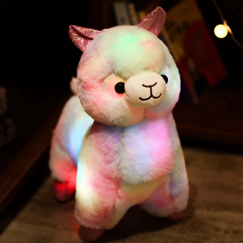 35cm Luminous Alpaca Doll Plush Animal Doll Luminous Toys Gifts For Girls And Boys Soft Plush Fabric
35cm Luminous Alpaca Doll Plush Animal Doll Luminous Toys Gifts For Girls And Boys Soft Plush Fabric
