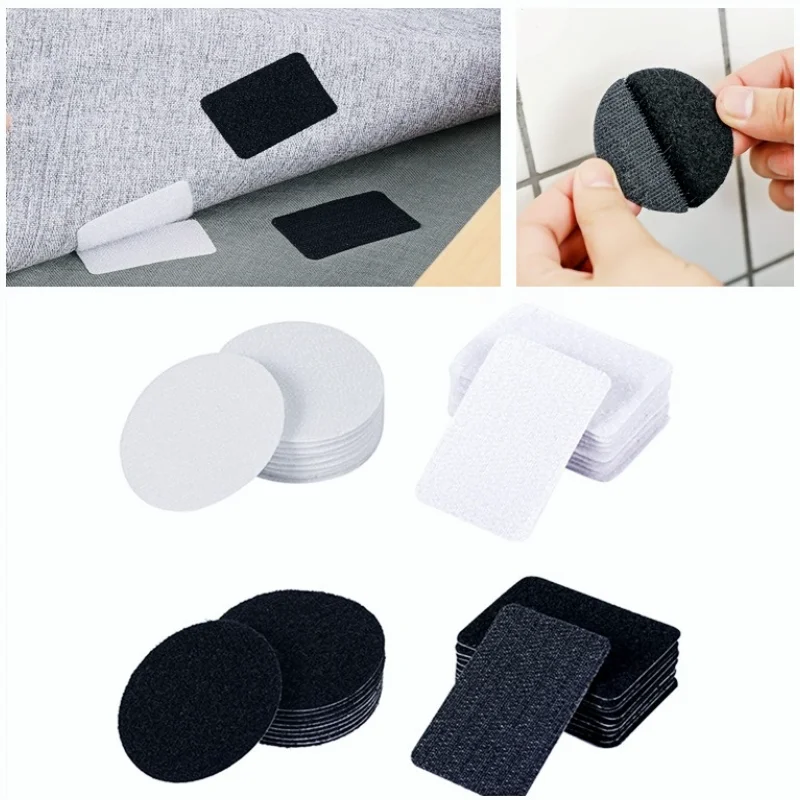 5Pairs/Lot Self Adhesive Fastener Tape Double Fixed Velcro Dots Stickers for Sofa Bed Sheet Carpet Tablecloth Anti-slip Fixator
5Pairs/Lot Self Adhesive Fastener Tape Double Fixed Velcro Dots Stickers for Sofa Bed Sheet Carpet Tablecloth Anti-slip Fixator