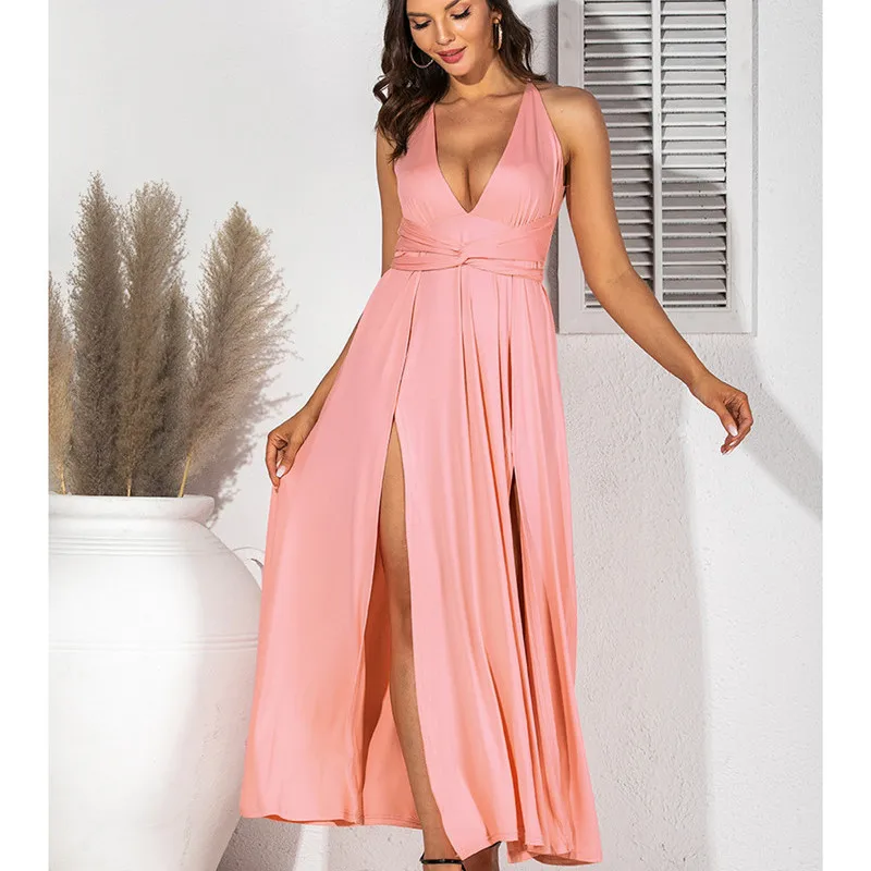 Plus Size Beach Style Women Print Maxi Dress Summer Casual V-neck Spaghetti Straps Dress 
Plus Size Beach Style Women Print Maxi Dress Summer Casual V-neck Spaghetti Straps Dress