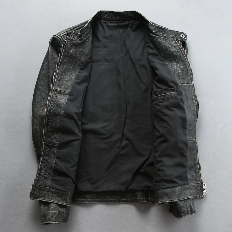 size ST500 Read Description! Asian Army genuine leather outerwear cow leather jacket cowhide leather rider jacket
size ST500 Read Description! Asian Army genuine leather outerwear cow leather jacket cowhide leather rider jacket