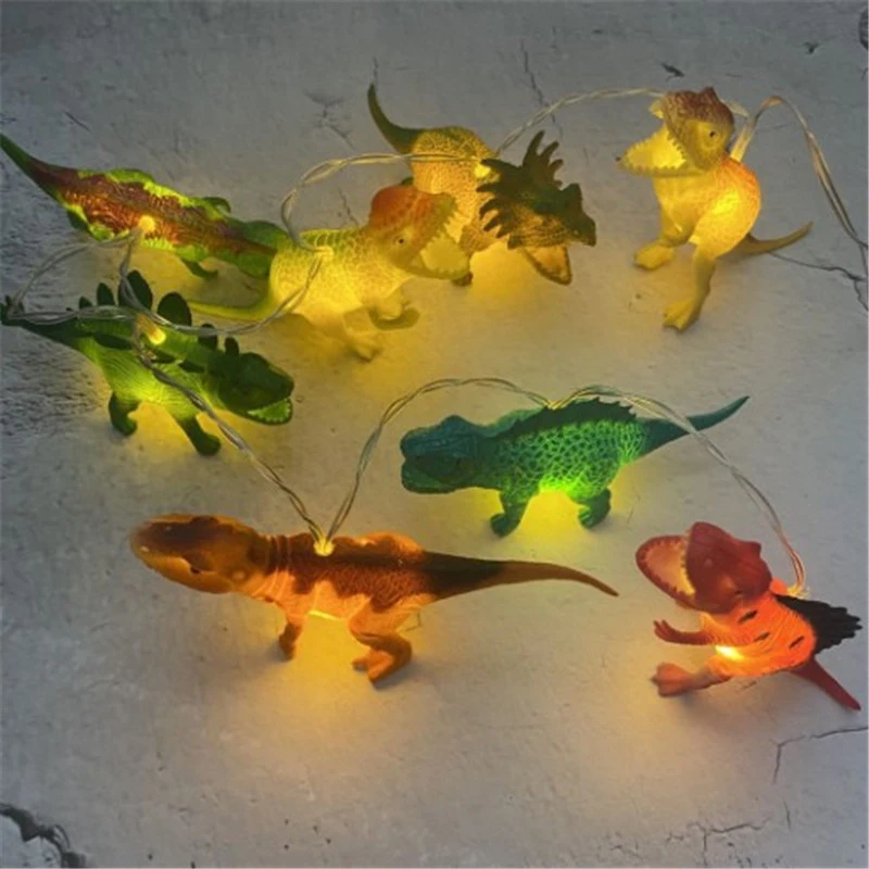 LED Dinosaur String Lights Children Room Fairy Lights Cartoon Decoration Christmas Atmosphere Lamp Kid Gift
LED Dinosaur String Lights Children Room Fairy Lights Cartoon Decoration Christmas Atmosphere Lamp Kid Gift