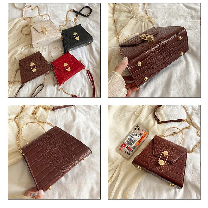 Stone Pattern PU Leather Crossbody Bags For Women 2020 Small Totes With Metal Handle Lady Shoulder Messenger Bag Handbags
Stone Pattern PU Leather Crossbody Bags For Women 2020 Small Totes With Metal Handle Lady Shoulder Messenger Bag Handbags