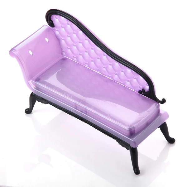 Dollhouse Furniture Chaise Lounge Sofa for fashion Dolls Blue or Purple Made of non-toxic plastic material for kids safety play
Dollhouse Furniture Chaise Lounge Sofa for fashion Dolls Blue or Purple Made of non-toxic plastic material for kids safety play