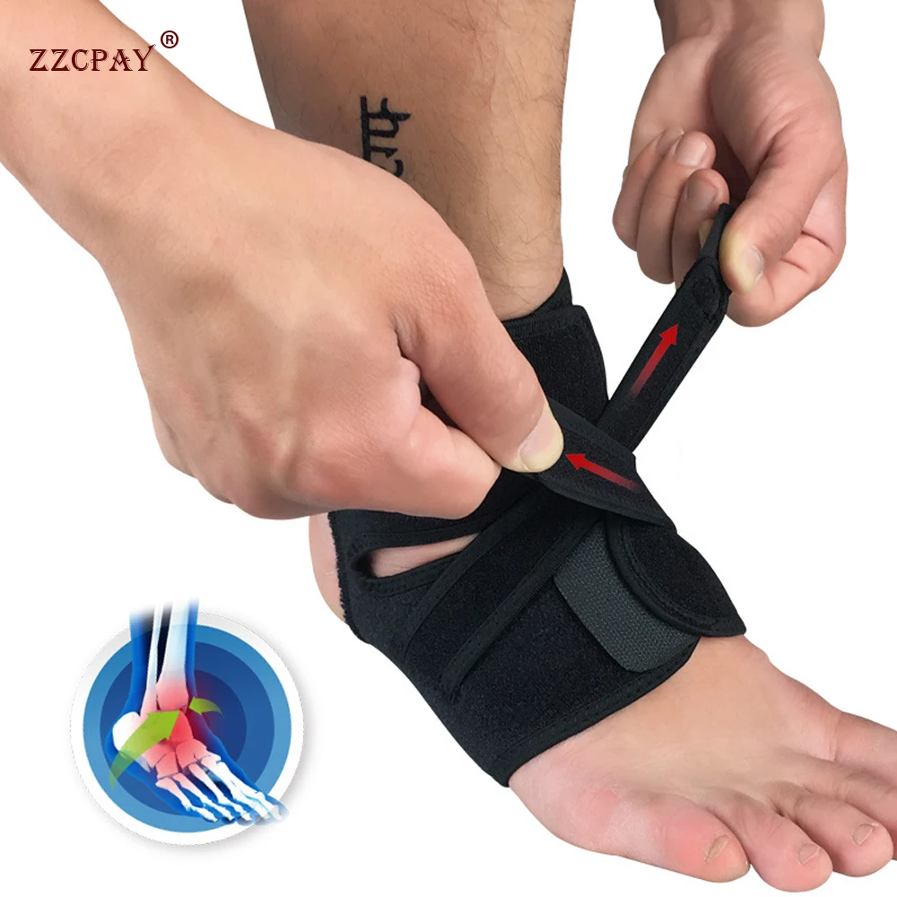 Adjustable Elastic Ankle Support Brace for Basketball Sprain Prevention Protect Sports Compression Bandage Ankle Guard Sleeve
Adjustable Elastic Ankle Support Brace for Basketball Sprain Prevention Protect Sports Compression Bandage Ankle Guard Sleeve