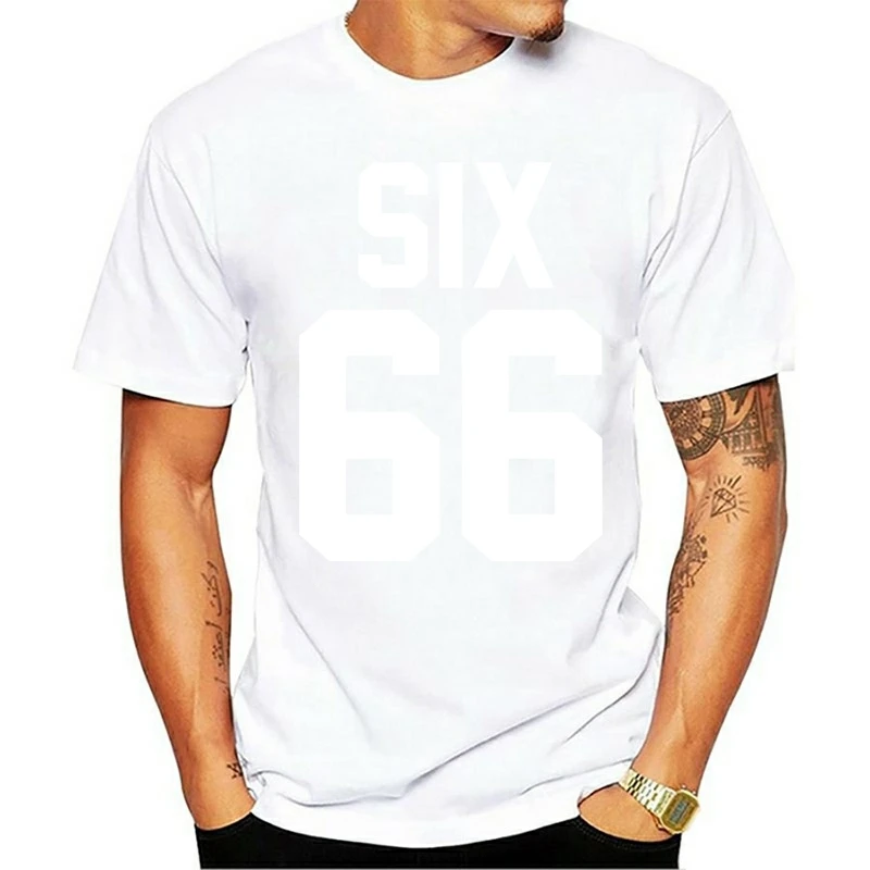 Vintage Designed Varsity 666 T Shirt Men Lycra Casual Streetwear Harajuku Shirt Graphic Men Clothing Four Seasons
Vintage Designed Varsity 666 T Shirt Men Lycra Casual Streetwear Harajuku Shirt Graphic Men Clothing Four Seasons