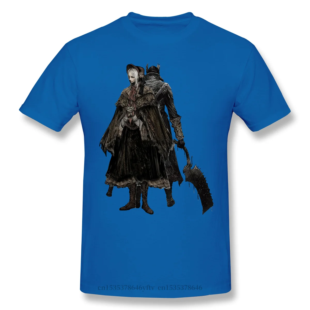 2021 Leisure Fashion 100% cotton T-shirt Doll Print Funny Bloodborne Hunters Origin Gothic Yharnam Game Men Streetwear
2021 Leisure Fashion 100% cotton T-shirt Doll Print Funny Bloodborne Hunters Origin Gothic Yharnam Game Men Streetwear