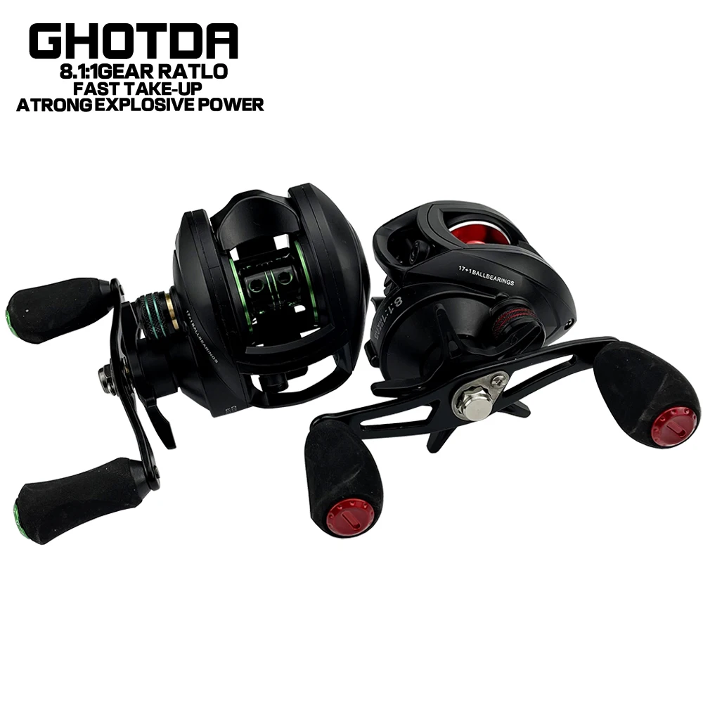 2021 GHOTDA Bait Reel 8.1:1 High Speed 10Kg Maximum Trolling Reel Suitable for Perch In Marine Environment 48 Hours Reel Fishing
2021 GHOTDA Bait Reel 8.1:1 High Speed 10Kg Maximum Trolling Reel Suitable for Perch In Marine Environment 48 Hours Reel Fishing