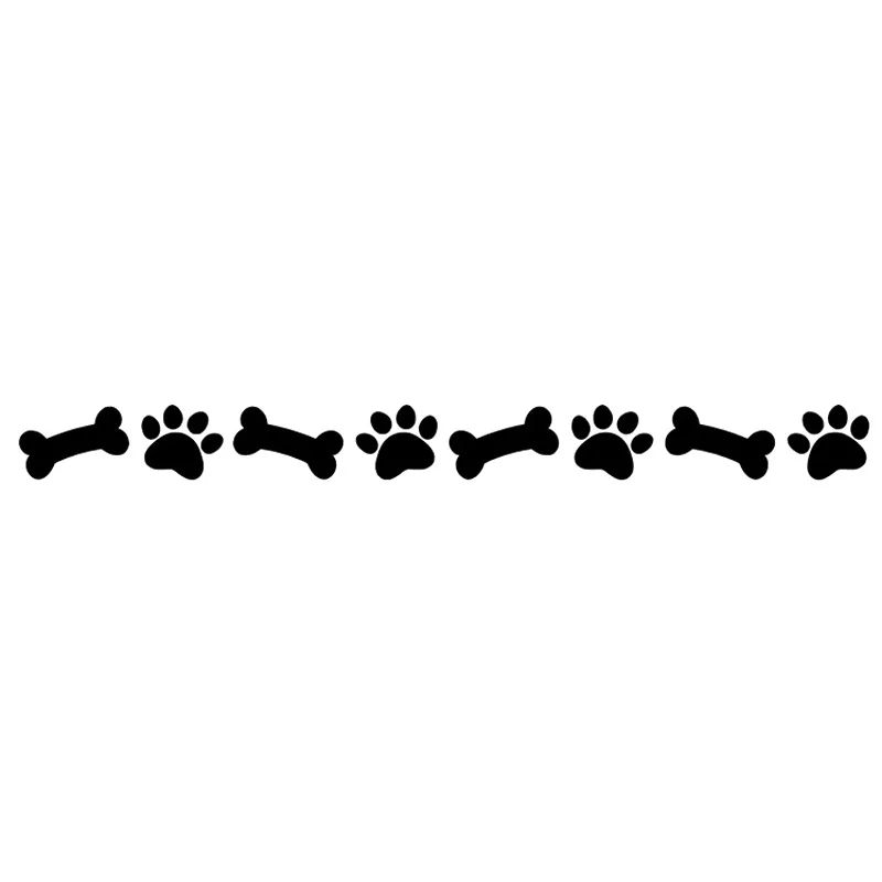 Charming and Elegant Paw Print Dog Bone PVC Plastic Waterproof and Sun Block Sticker 20cm*1.8cm
Charming and Elegant Paw Print Dog Bone PVC Plastic Waterproof and Sun Block Sticker 20cm*1.8cm