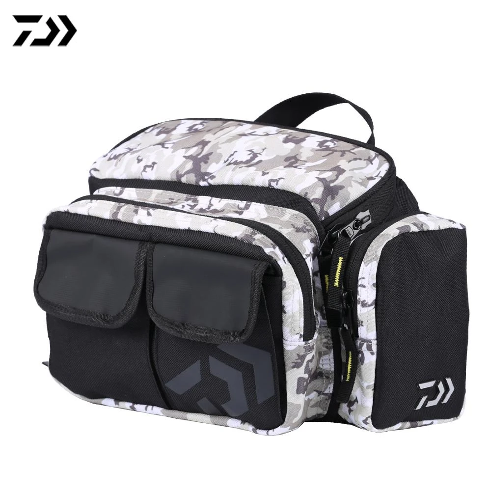 Multifunctional Fishing Bag Large Capacity Daiwa Fishing Tackle Bag 30*14*19cm Outdoor Sports Shoulder Waist Bag Packs for Pesca
Multifunctional Fishing Bag Large Capacity Daiwa Fishing Tackle Bag 30*14*19cm Outdoor Sports Shoulder Waist Bag Packs for Pesca