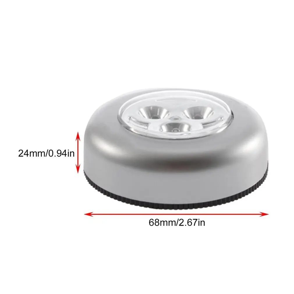 3 Colors Round Cordless Kids Touch Lamp 3 LED Battery Powered Stick Tap Touch Light Lamp Home Night Light Bulb Dropshipping
3 Colors Round Cordless Kids Touch Lamp 3 LED Battery Powered Stick Tap Touch Light Lamp Home Night Light Bulb Dropshipping