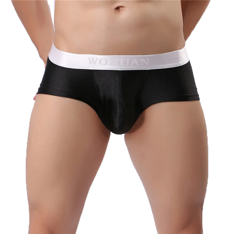 

Sexy Mens Lingerie Boxers Underwear U Convex Pouch Boxershorts Low Rise Underpants Mini Trunks Smooth Seamless Gay Men Panties