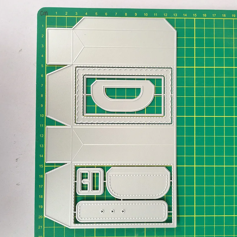 Rectangle Gift Box METAL CUTTING DIES Stencil Scrapbooking Photo Album Card Paper Embossing Craft DIY
Rectangle Gift Box METAL CUTTING DIES Stencil Scrapbooking Photo Album Card Paper Embossing Craft DIY