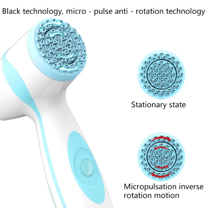 Electric Waterproof Facial Cleansing Device Firming Essence Pore Cleaner Vibration Massage Handhold Beauty Cleansing
Electric Waterproof Facial Cleansing Device Firming Essence Pore Cleaner Vibration Massage Handhold Beauty Cleansing